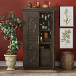 Dax Game Barmoire - Game Room And Bar Furniture
