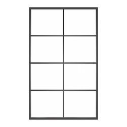 VENTANA8: 8-LITE FIXED RECTANGLE STEEL METAL WINDOW WITH LOW-E GLASS EXTERIOR GRADE - Interior Doors