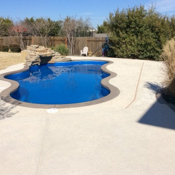 Recently completed pool projects