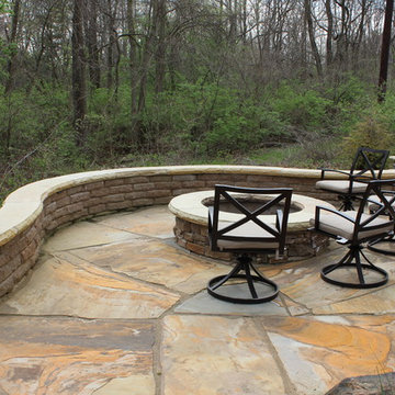 Upscale Patio in the Woods