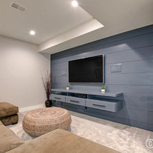 Upper Level TV wall