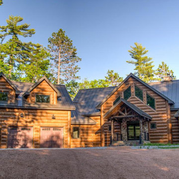 Concrete Log Siding Homes