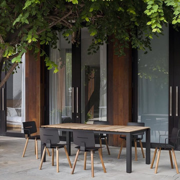 Aluminium Teak Möbel für die Terrasse