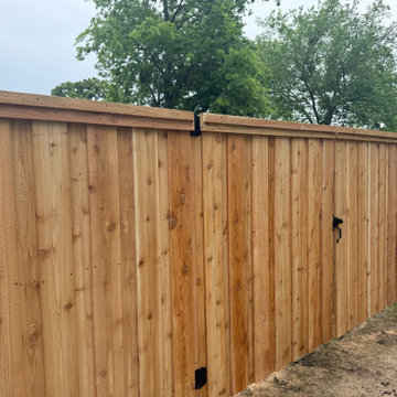 SHERMAN, TX - CUSTOM WOOD FENCE