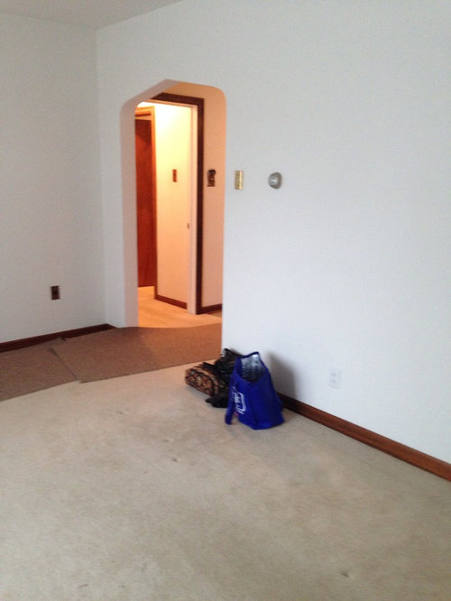 How should I lay out, and what color should I paint the living room in