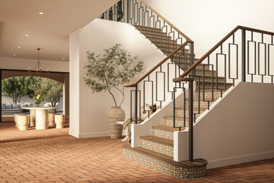 Design ideas for a mediterranean staircase in Sydney.