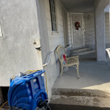 Basement water damage.