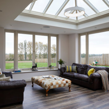 A countryside orangery extension full of character