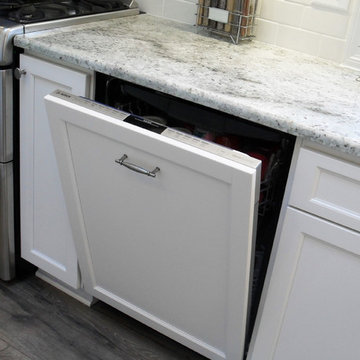 White & Blue Dream Kitchen