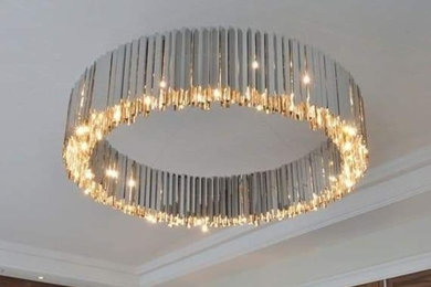 Modern round chandelier