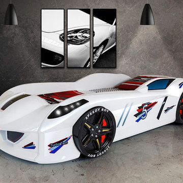 Jaguar Race Car Beds