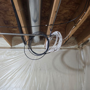 Basement Rim Joist Spray Foam Insulation