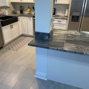 Kitchen Counters in Thunderstorm