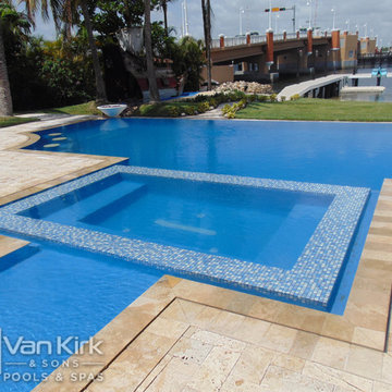 The Vanilla Ice Project Season 5 Pool That Van Kirk & Sons Pools & Spas Built in