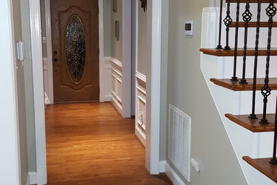 Inspiration for a timeless hallway remodel in Raleigh