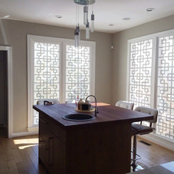 Delia Shades'  "Loop Lattice" - Roller Shades