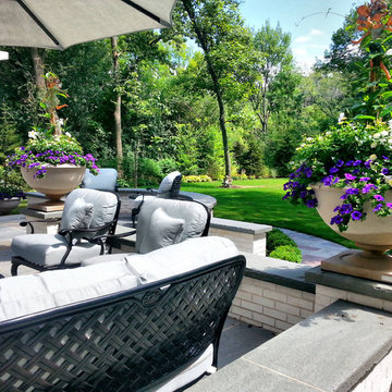 Lake Forest Outdoor Living and Dining Terrace