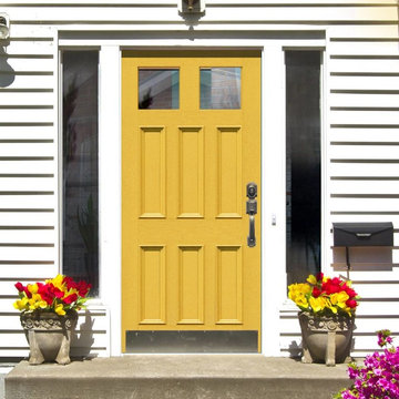 EXTERIOR VICTORIAN MARTINEAU MADE TO MEASURE DOOR - FIT YOUR OWN GLASS - 2 PANE