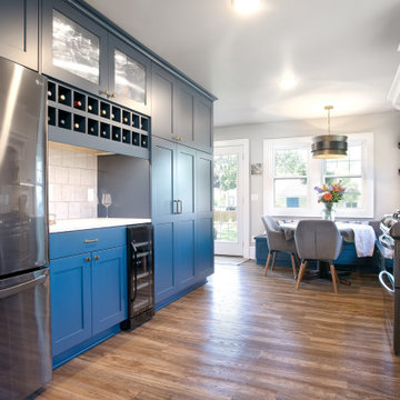 Project 3536-1 South Minneapolis Transitional Kitchen and Living Room
