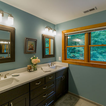 Updated bathroom.