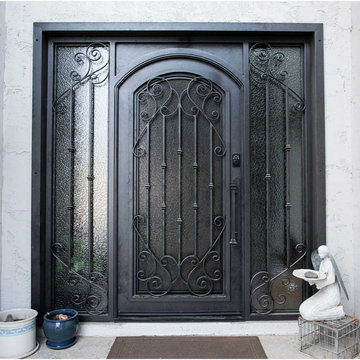 Sicilian Iron Entry Door