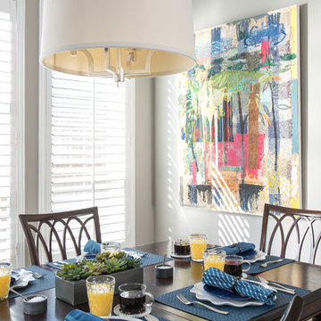 Transitional Breakfast Nook