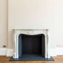 living room- fire place