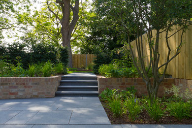 Inspiration for a mid-sized contemporary garden in Cambridgeshire.