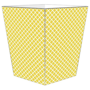 Yellow Chelsea Wastepaper Basket
