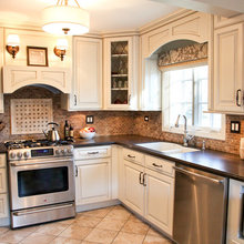 travertine backsplash