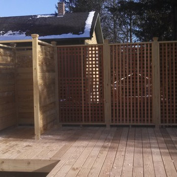 Shannock Custom Deck and Outdoor Shower