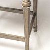 Backless Non Swivel Counter Stool in Gray