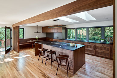 Inspiration for a transitional kitchen remodel in Seattle