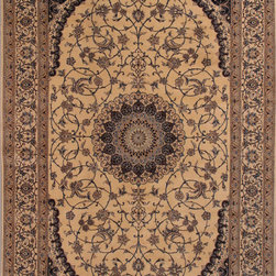 Persian Nain rug 5'7 X 8'10 - Area Rugs