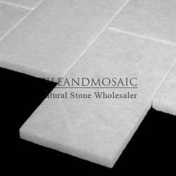 Statuary Crystal White Marble Italian Statuario 3x6 Marble Subway Tile Polished - Products