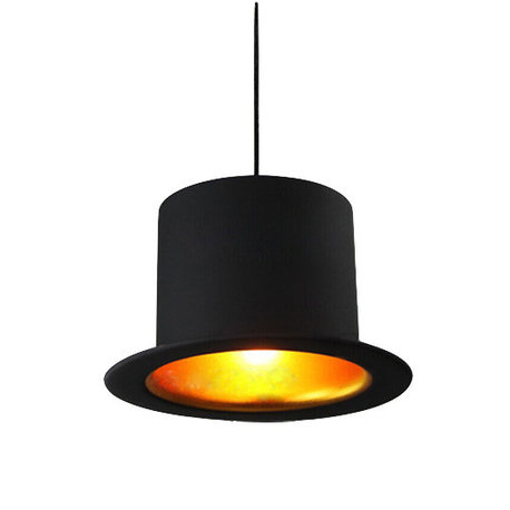 Jeeves and Wooster's Pendant Light, Gold, Wooster