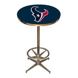 Houston Texans Pub Table - Indoor Pub And Bistro Tables