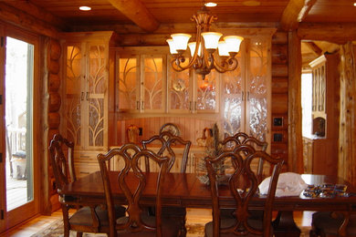 Inspiration for a timeless dining room remodel in Minneapolis