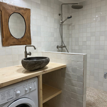 Rénovation complète d'une salle de bain et WC sur Marseille