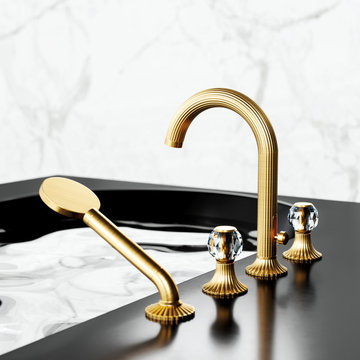Series "Cronos Crystal" in gold matt - by Jörger Design