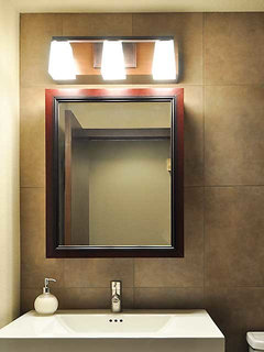 Bathroom Lights Make Me Look Ugly small bathroom reno Bathroom Lights Make Me Look Ugly small bathroom reno