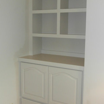 Bedroom Divided Built-ins