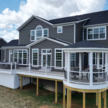 Moisture Shield Catalina Deck with Open Round Gazebo