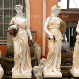 Marble four seanson statues - Sculptures