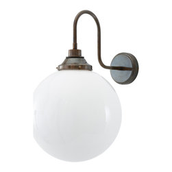 PELAGIA SWAN NECK WALL LIGHT 30CM IP44 - Bathroom Wall Lights
