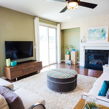 Elegant and Contemporary Main Living Space