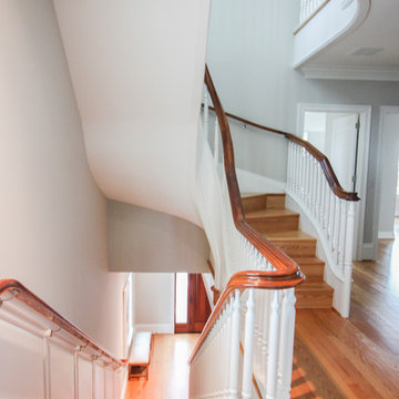 Project #49 | Traditional Staircase with Drum Style Volute