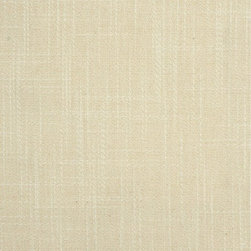Vanilla Color Hudson Yarn Dyed Solid Cotton Blend Design Fabrics - Upholstery Fabric
