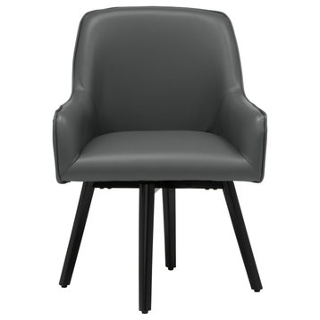 Spire Luxe Swivel Accent Chair with Arms