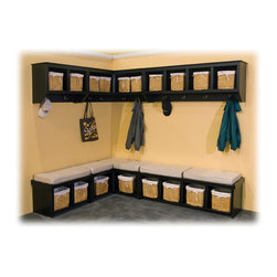 Gelsomina Mudroom System - Accent And Storage Benches